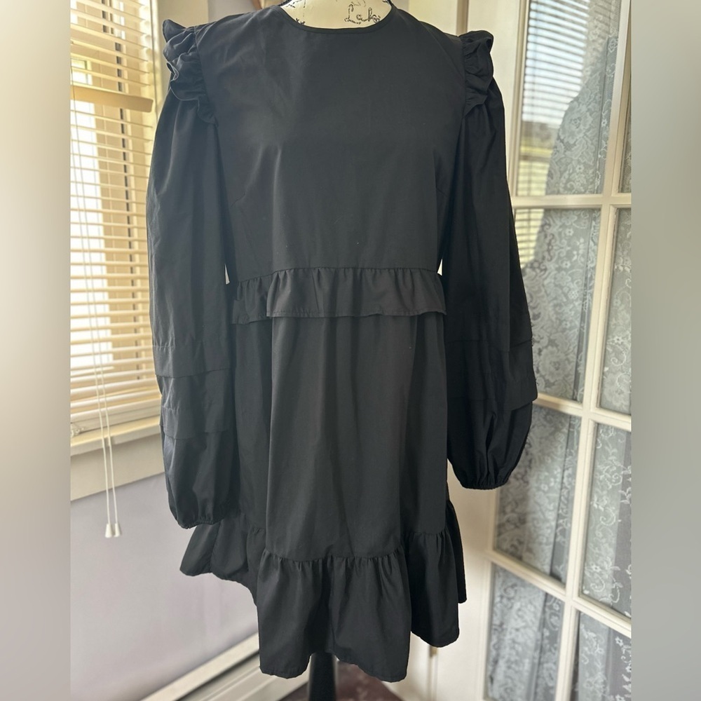 ASOS DESIGN tiered ruffle dress Sz 10